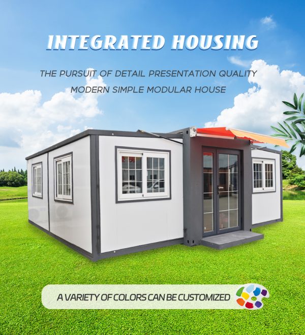 20FT Foldable Expandable Container Tiny House 2 Bedroom - Xutuohouse